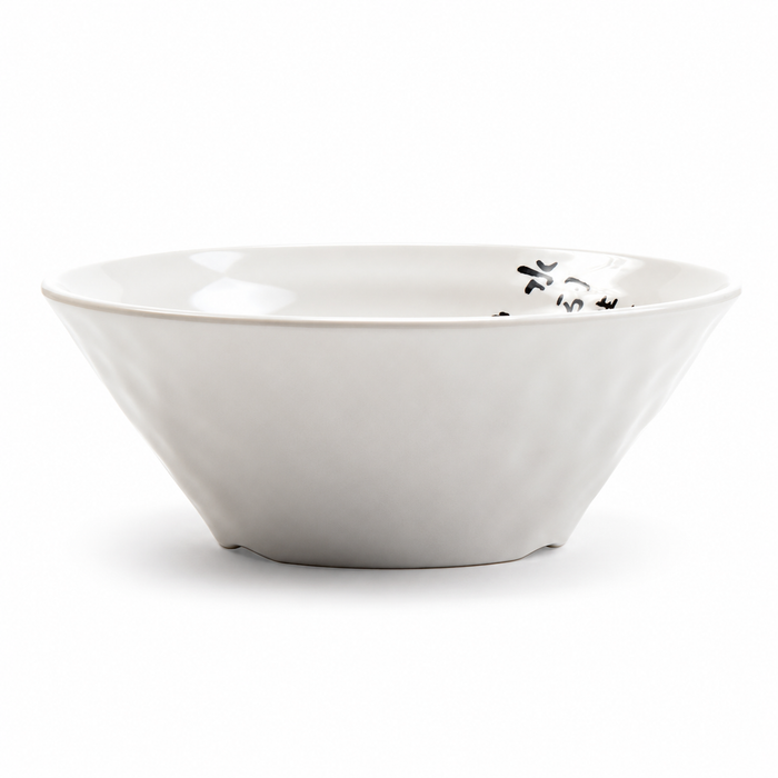 Melamine Round Noodle Bowl 9", Ecus, Side profile