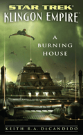 Marissa's Books & Gifts, LLC 9781416556473 A Burning House: Star Trek the Next Generation (Book 4)