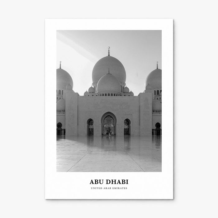 Abu Dhabi Classic Poster, print only (unframed)