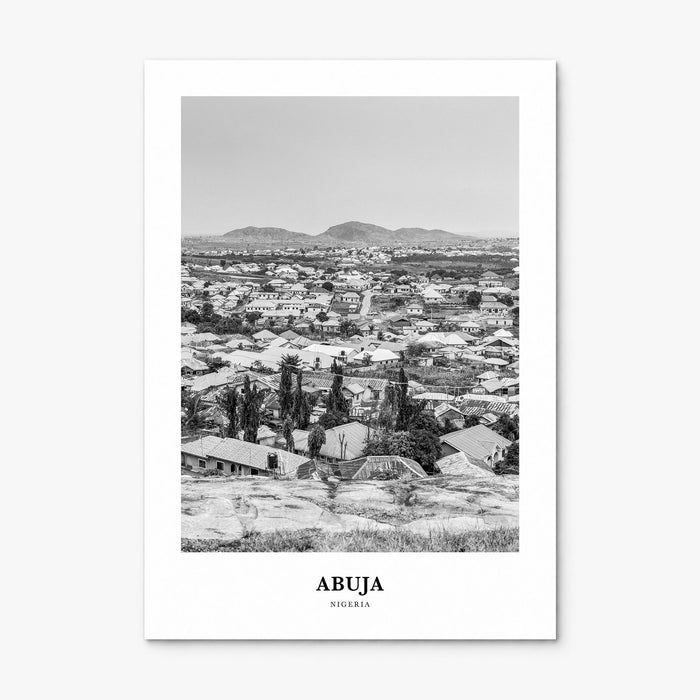 Abuja Classic Poster, print only (unframed)