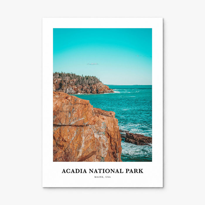Acadia National Park Classic Poster, print only (unframed)