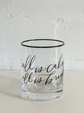 All is Calm Cocktail Glass