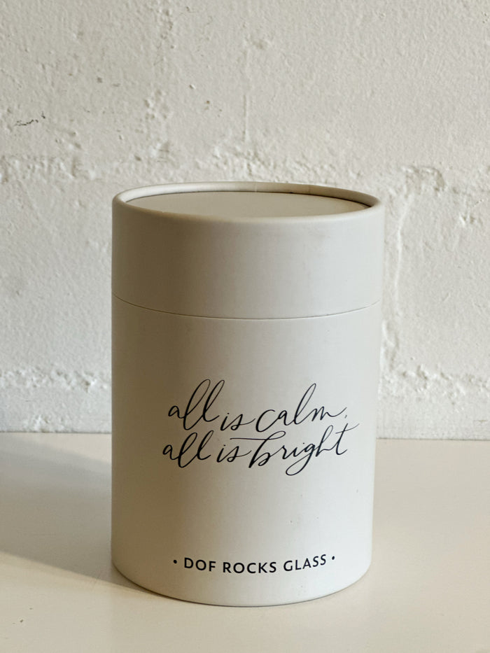 All is Calm Cocktail Glass