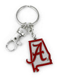 Aminco NCAA Alabama Crimson Tide Home State Heavyweight Keychain