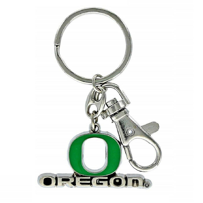Aminco NCAA Oregon Ducks Team Logo Heavyweight Keyring