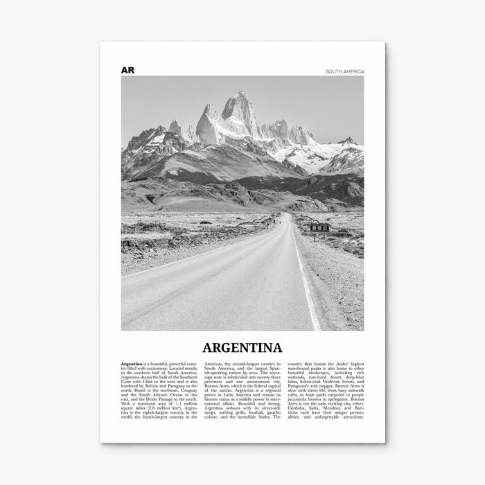 Argentina Newspaper No 1 Poster, print only (unframed)