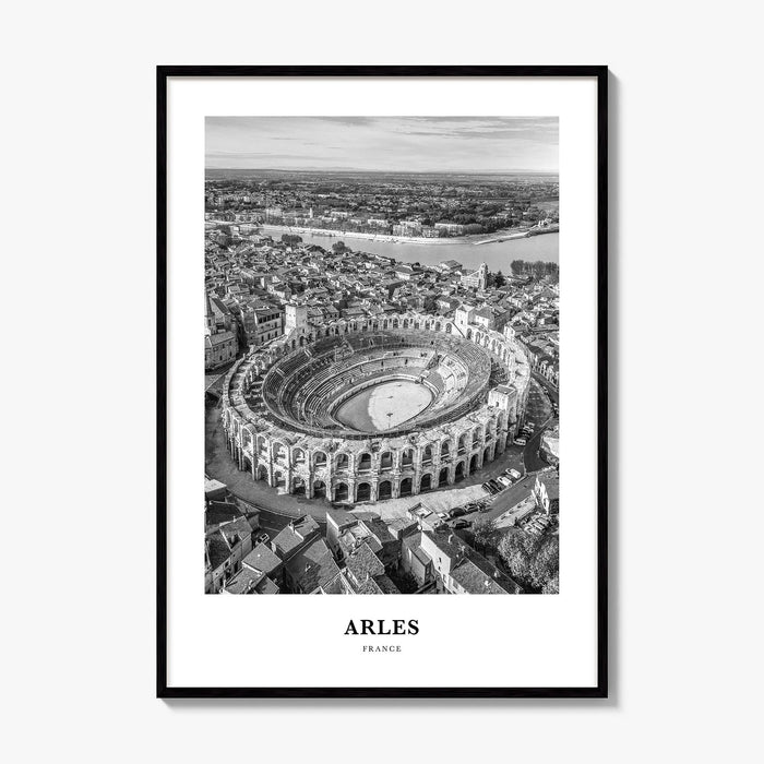 Arles Classic Poster, framed poster mockup