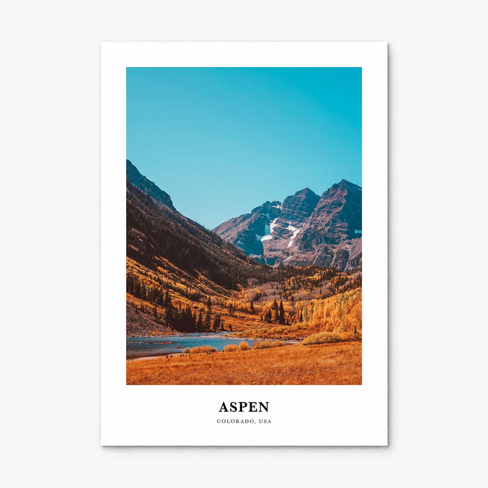 Aspen Classic Poster, print only (unframed)