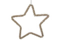 Beaded Silver Star