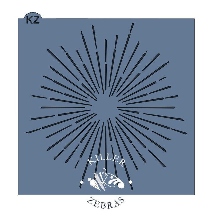 5.5 x 5.5 Stencil Beaming – Cookie Stencil