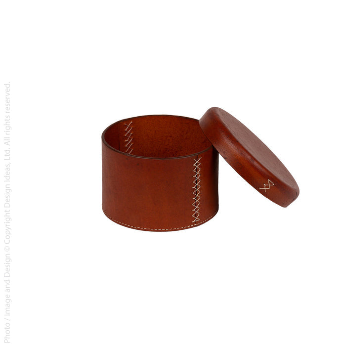 Birra round lidded box