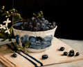 Blueberries In A Transferware Bowl Print: 5x7