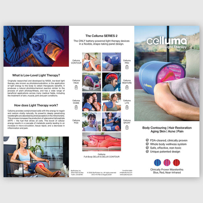 Celluma Trifold Brochure