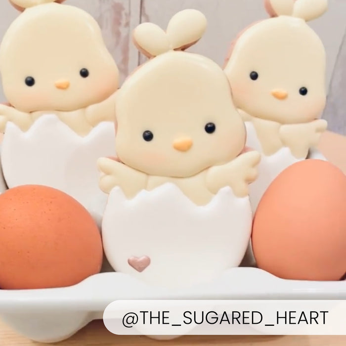 Cookie Cutters Chick in Egg – Cookie Cutter & Stencil Set