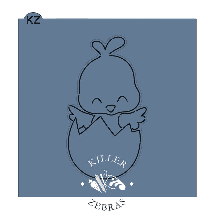 Cookie Cutters Chick in Egg – Cookie Cutter & Stencil Set