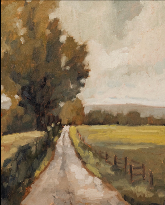 Cotswold Farm Track Print: 5x7