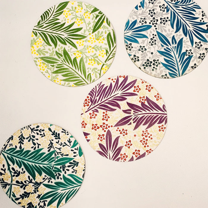 5.5 x 5.5 Stencil Floral Foliage – Layered Cookie Stencil