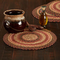 Ginger Spice Jute Trivet 15 Set of 3