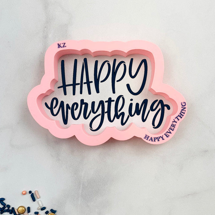 Cookie Cutters Happy Everything – Cookie Cutter & Stencil Set