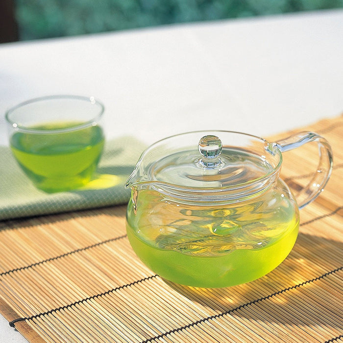 HARIO Cha Cha Kyusu 'Maru' Glass Teapot 450ml