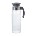 HARIO Pot Slim N Glass Pitcher 1400ml, Charcoal Gray