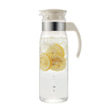 HARIO Pot Slim N Glass Pitcher 1400ml, Off White