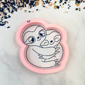Cookie Cutters Hugging Sloths – Cookie Cutter & Stencil Set