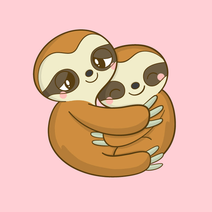 Cookie Cutters Hugging Sloths – Cookie Cutter & Stencil Set