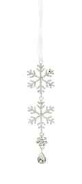Jewel Tiered Snowflake Ornament