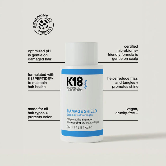 K18 HAIR K18 DAMAGE SHIELD Protective Shampoo