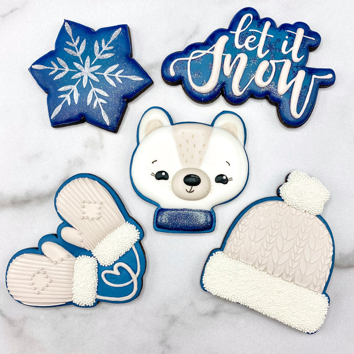 Cookie Cutters Let it Snow – Cookie Cutter & Stencil Set