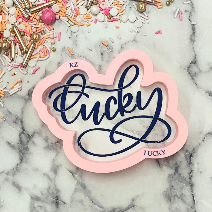 Cookie Cutters Lucky – Cookie Cutter & Stencil Set