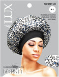 M&M Qfitt REGULAR LUXURY SILKY SATIN BONNET - LEO # 7042  - 6/packs - Palms Fashion Inc.
