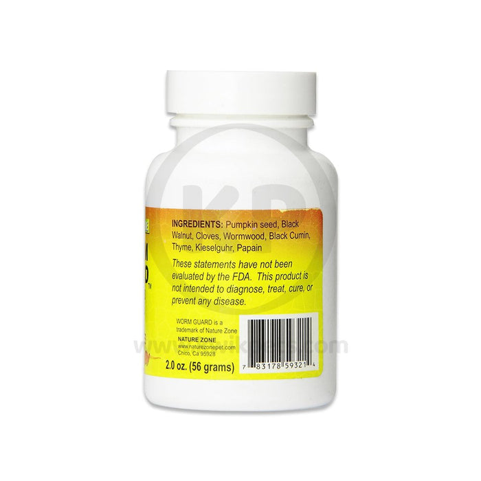 Nature Zone Worm Guard Control Internal Parasites 2 oz Details