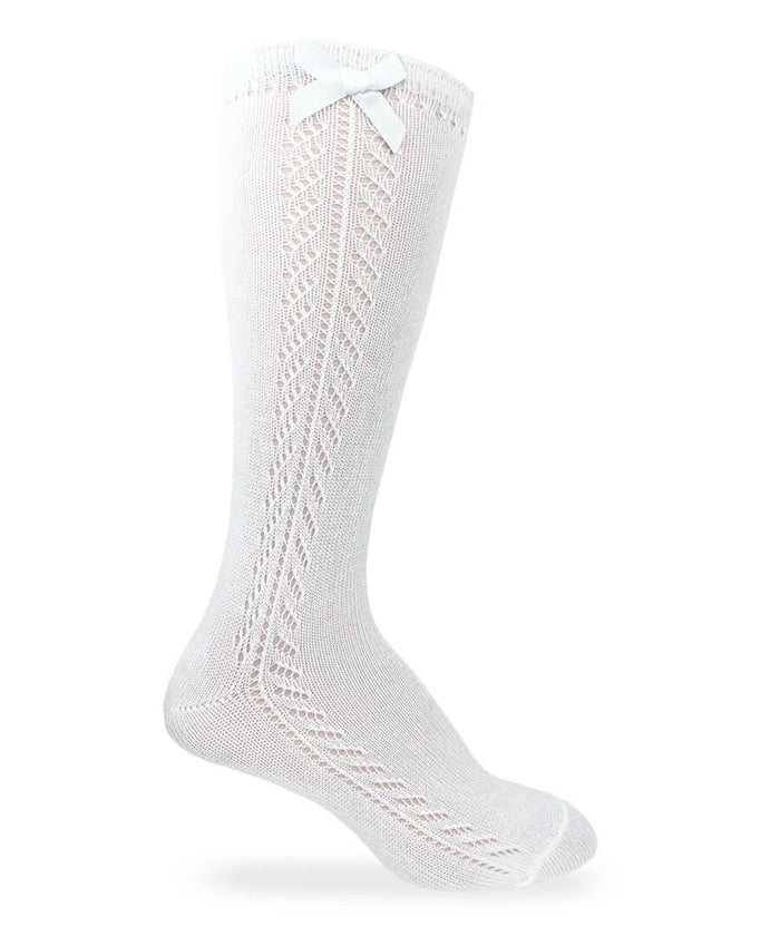 POINTELLE KNEE HIGH SOCKS
