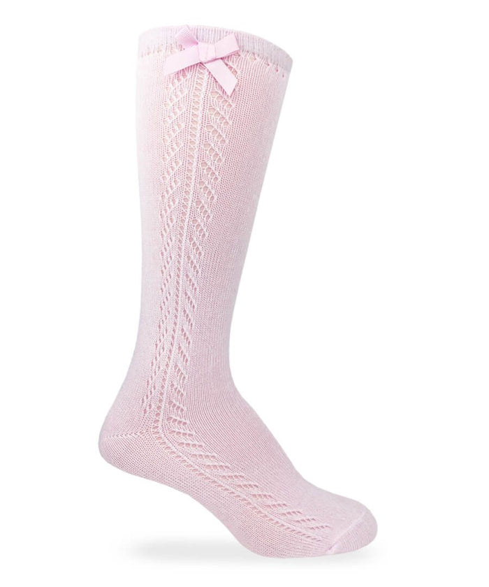 POINTELLE KNEE HIGH SOCKS