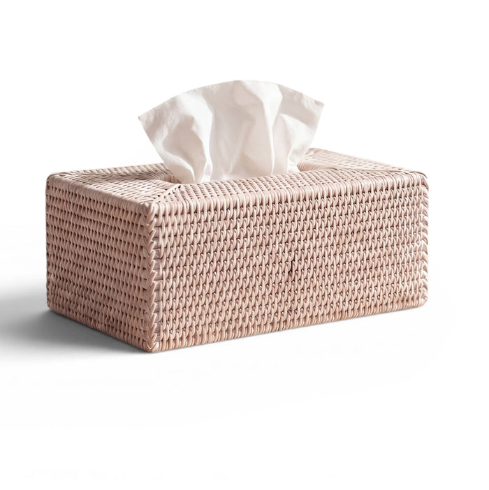 Rectangular  Tissue Box : Natural