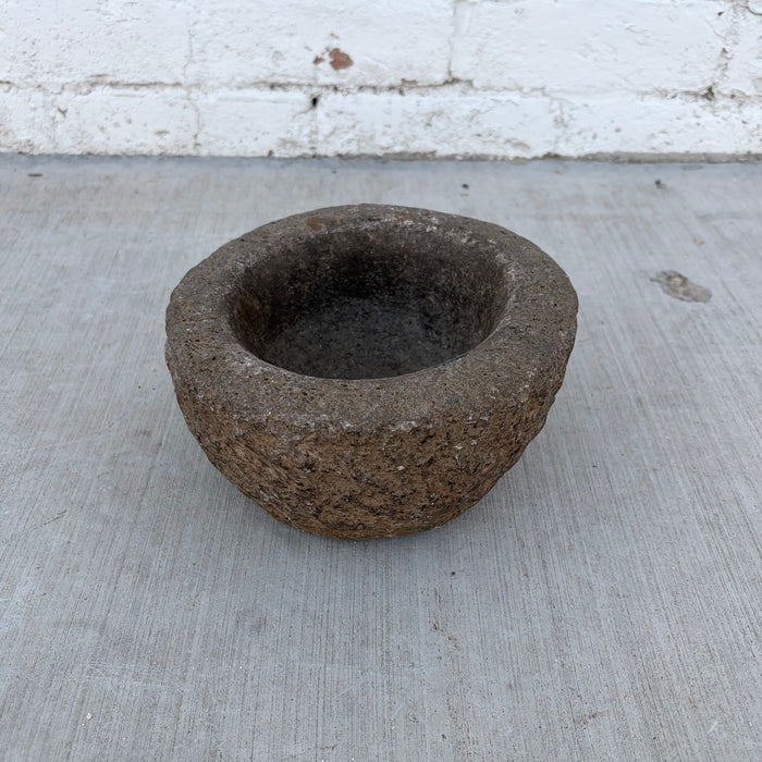 Rustic European Stone Grinding Bowl/Mortar