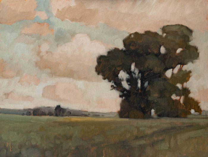 Stately Maryland Tree Print: 8x10
