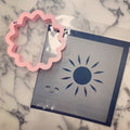 Cookie Cutters Sun – Cookie Cutter & Stencil Set