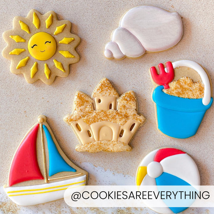 Cookie Cutters Sun – Cookie Cutter & Stencil Set