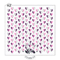 5.5 x 5.5 Stencil Sweetheart – Layered Cookie Stencil