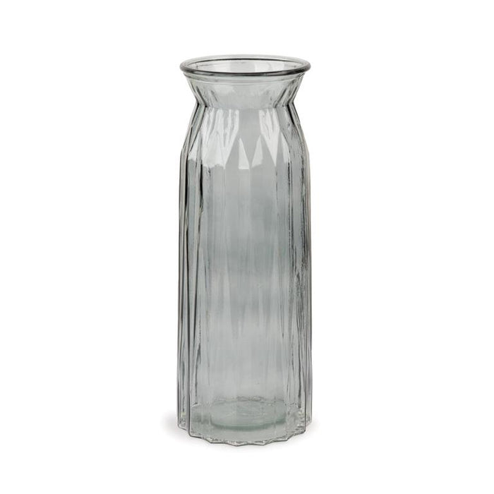 TALL GREY VASE