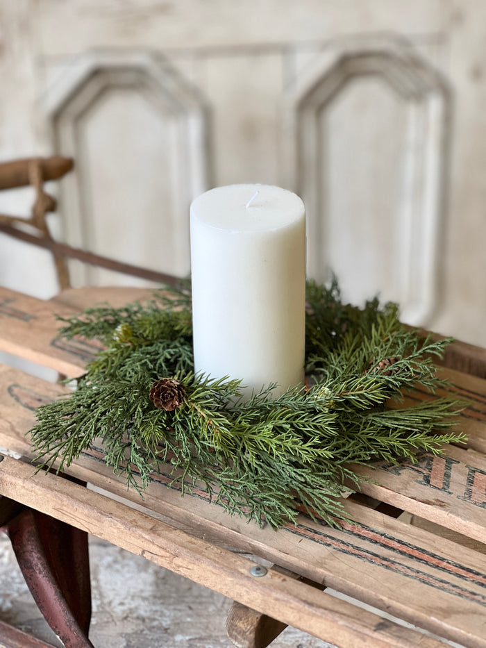 Telluride Spruce Candle Ring