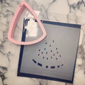 Cookie Cutters Watermelon Slice – Cookie Cutter & Stencil Set