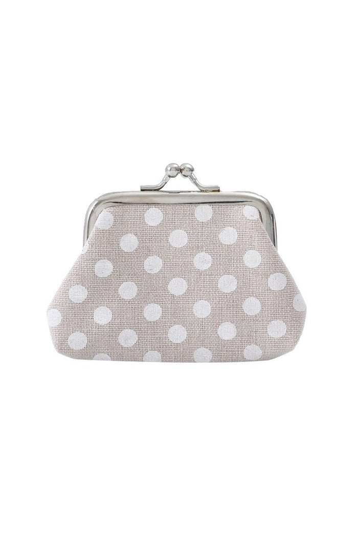 Zenana Polka Dot Kiss Lock Coin Purse UA-219